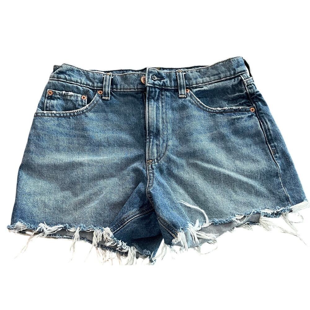 Gap 4" High Rise  Stride Jean Shorts-Size 8